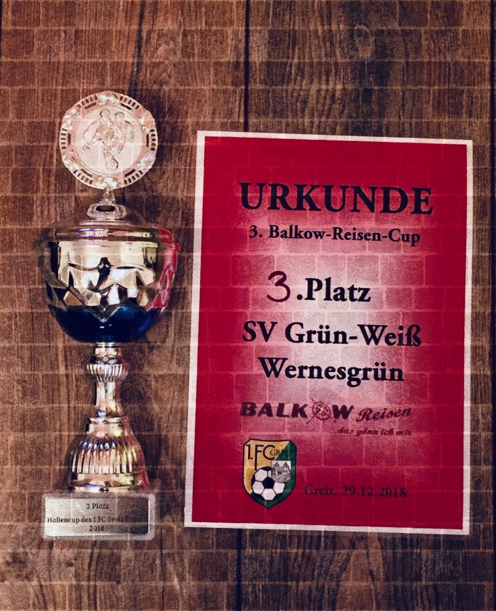 Dritter Platz beim Balkow-Reisen-Cup