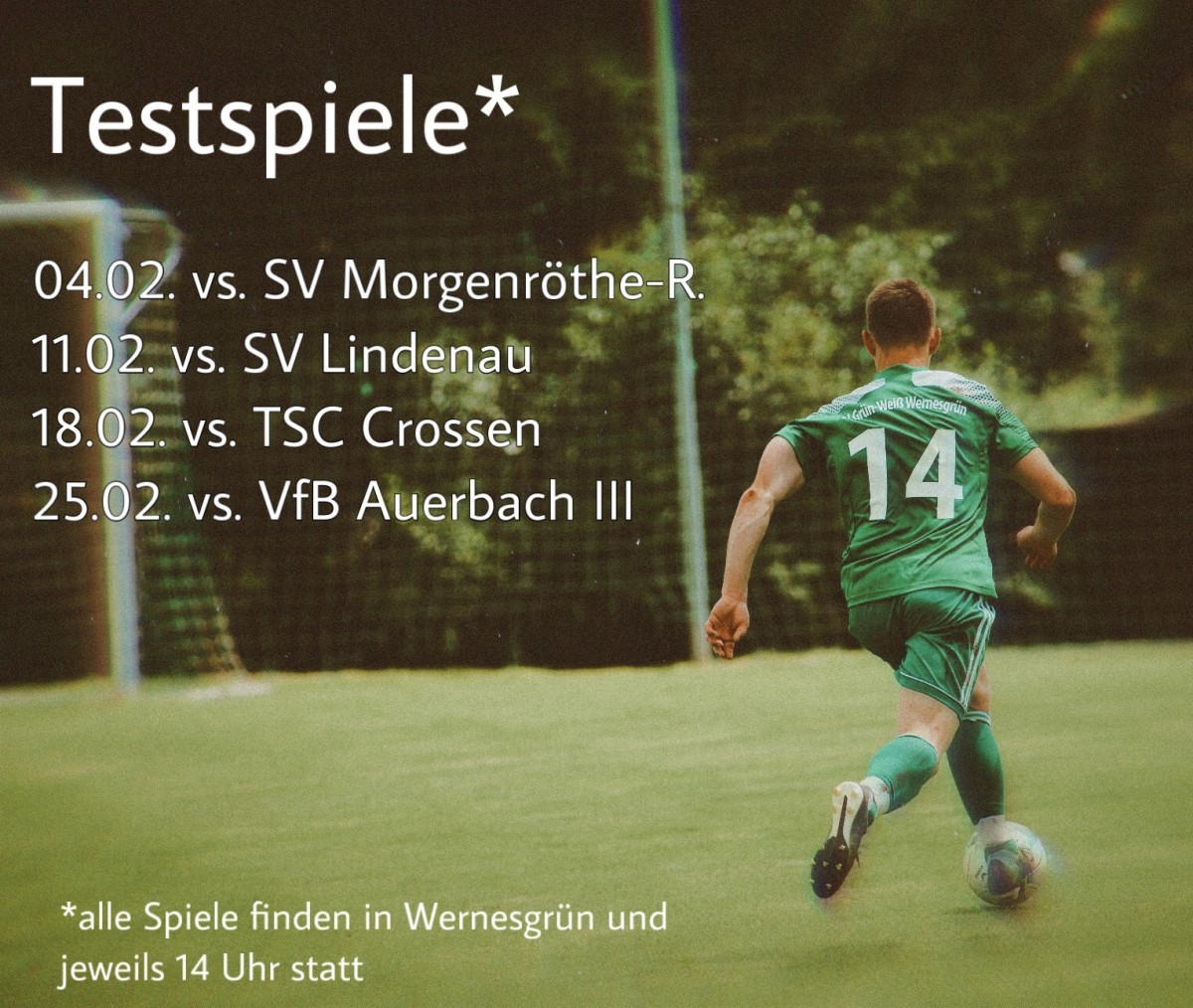 Testspiele sind nominiert