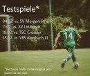 Testspiele sind nominiert