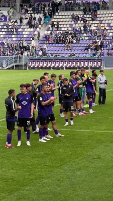 F-Junioren laufen beim FCE Aue ein