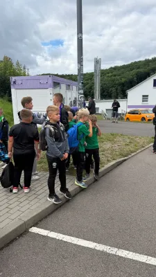 F-Junioren laufen beim FCE Aue ein