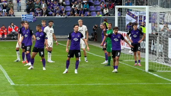 F-Junioren laufen beim FCE Aue ein